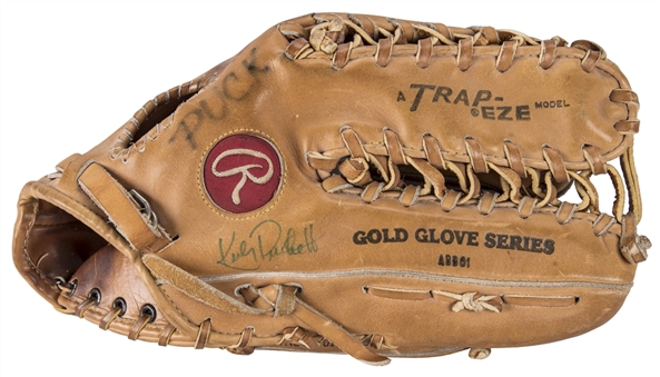 1983-1984 Kirby Puckett Rookie Game Used & Signed Rawlings HOH-80TF Model Glove (PSA/DNA & JSA)